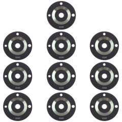Lentille de caméra arrière 10 PCS pour Realme 11 Pro + (vert)