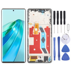 Pour Honor X9A écran LCD d'origine numériseur assemblage complet avec cadre (vert)