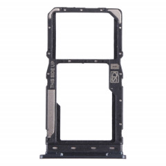 Pour Motorola Moto G Pure SIM Card Tray + Micro SD Card Tray (Noir)