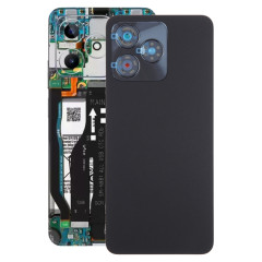 Pour Realme C53 Couvercle arrière de batterie d'origine avec couvercle d'objectif d'appareil photo (noir)