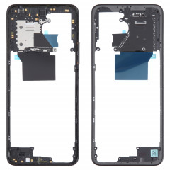 Pour Xiaomi Redmi 12 4G, boîtier avant d'origine, cadre LCD, plaque de lunette (noir)
