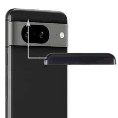 Pour Google Pixel 8 Couverture arrière supérieure avant d'origine (noire)