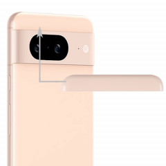 Pour Google Pixel 8 Couverture arrière supérieure avant d'origine (rose)
