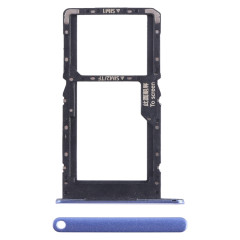 Pour Huawei nova Y70 Plus Plateau pour carte SIM + SIM / Micro SD (Bleu)