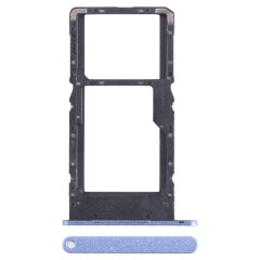 Pour Huawei Enjoy 50Z Plateau pour carte SIM + SIM / Micro SD (Bleu)