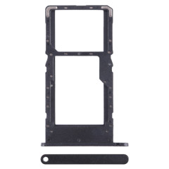 Pour Huawei nova Y61 Plateau pour carte SIM + SIM / Micro SD (Noir)