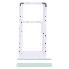 Pour Huawei nova Y61 Plateau pour carte SIM + SIM / Micro SD (Vert)