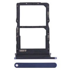 Pour Honor V40 Lite SIM + Plateau pour carte SIM (Bleu)