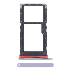 Pour Honor X5 Plus Plateau pour carte SIM + SIM / Micro SD (Violet)