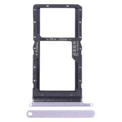 Pour Honor Play 20A Plateau pour carte SIM + SIM / Micro SD (Violet)