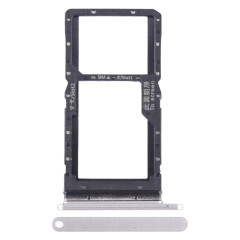 Pour Honor Play 20A SIM + SIM / Micro SD Card Tray (Argent)