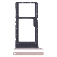 Pour Honor X7a Plateau pour carte SIM + SIM / Micro SD (Or)