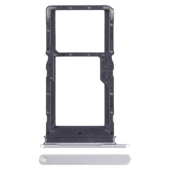 Pour Honor X6 SIM + SIM / Micro SD Card Tray (Argent)