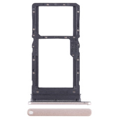 Pour Honor X7 Plateau pour carte SIM + SIM / Micro SD (Or)