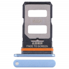 Pour Xiaomi Poco X5 Pro Plateau de carte SIM + Plateau de carte SIM (Bleu)
