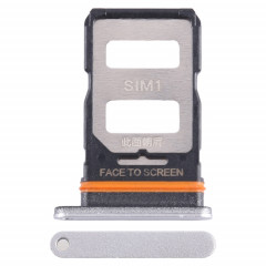 Pour Xiaomi Redmi Note 12 Pro+ 5G Plateau pour carte SIM + Plateau pour carte SIM (Argent)