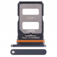Pour Xiaomi Redmi Note 12T Pro Plateau de carte SIM + Plateau de carte SIM (Noir)