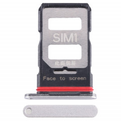 Pour Xiaomi Redmi K60 Pro Plateau de carte SIM + Plateau de carte SIM (Argent)