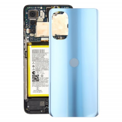 Pour Motorola Moto G52 Couvercle arrière de la batterie d'origine (Bleu)