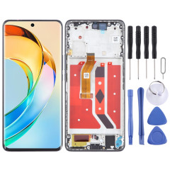 Pour Honor X9b écran LCD d'origine numériseur assemblage complet avec cadre (noir)