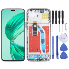Pour Honor X8b écran LCD d'origine numériseur assemblage complet avec cadre (noir)