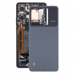 Pour Xiaomi Poco X6 Couvercle arrière de la batterie d'origine (noir)