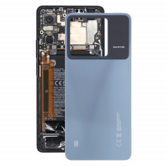 Pour Xiaomi Poco X6 Couvercle arrière de la batterie d'origine (bleu)