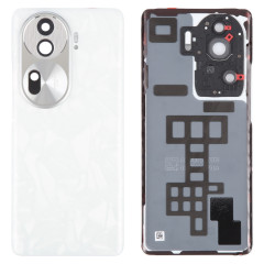 Pour OPPO Reno11 Pro 5G Couvercle arrière de batterie d'origine avec couvercle d'objectif d'appareil photo (blanc)