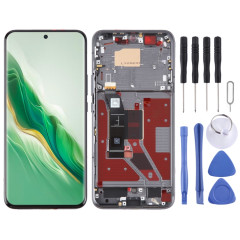 Pour Honor Magic6 écran LCD d'origine numériseur assemblage complet avec cadre (gris)