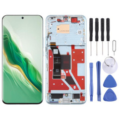 Écran LCD d'origine complet avec châssis pour Honor Magic6 (bleu)