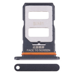 Pour Xiaomi Poco X6 5G Plateau de carte SIM d'origine + Plateau de carte SIM (Noir)