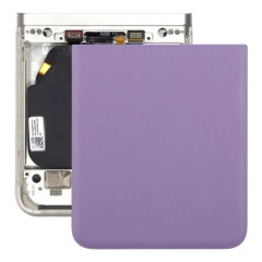 Pour Motorola Razr 40 Couvercle arrière de la batterie de la partie inférieure d'origine (violet)