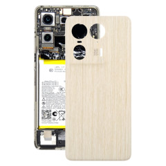 Pour Motorola Moto X50 Ultra Cache arrière de batterie d'origine (bois)