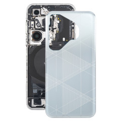 Pour Huawei Pura 70 Pro+ Cache Batterie Arrière (Argent)