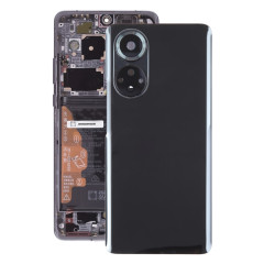 Pour Honor 50 Cache arrière de la batterie avec objectif de l'appareil photo (noir)