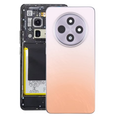 Pour OPPO Reno12 F Cache arrière de batterie d'origine avec cadre central (orange)