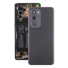 Pour OPPO Reno12 Global Original Cache arrière de batterie avec cache d'objectif d'appareil photo (noir)