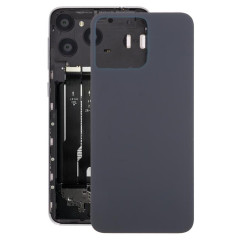 Pour ZTE Blade V50 Design 4G Couvercle arrière de la batterie en verre (noir)