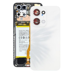 Pour OPPO Reno13 Couvercle arrière de batterie d'origine avec couvercle d'objectif d'appareil photo (blanc)