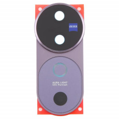 Pour vivo V40 Cache objectif de caméra arrière d'origine (violet)