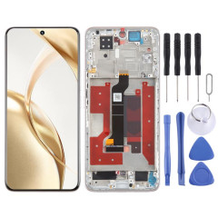 Écran LCD d'origine complet avec châssis pour Honor 200 (rose)
