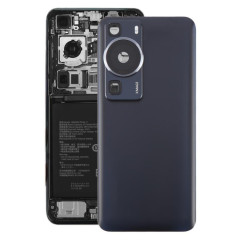Cache arrière de batterie avec cache d'objectif d'appareil photo pour Huawei P60 (noir)