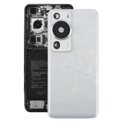 Cache arrière de batterie et objectif d'appareil photo pour Huawei P60 Pro (blanc)