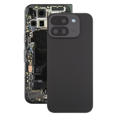 Coque arrière originale pour Google Pixel 9 Pro Fold avec cache d'objectif (noir)
