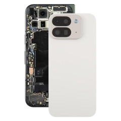 Coque arrière originale pour Google Pixel 9 Pro Fold avec cache d'objectif (blanc)