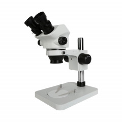 Microscope binoculaire de microscope stéréo Kaisi 7050 0.7X-50X avec lumière (blanc)