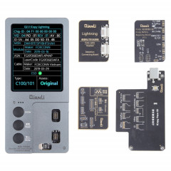 Pour iPhone 6 - 14 Pro Max 5 en 1 Qianli iCopy Plus 2.2 Ensemble de programmeur de détection de réparation, 