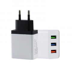 2 A 3USB Chargeur de voyage pour téléphone portable  (noir)