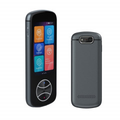 V10 3,0 pouces écran tactile Traducteur intelligent 107 langues avec traduction / photo hors ligne (gris)