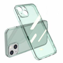 Verre trempé transparent élevé + TPU Case antichoc pour iPhone 13 Pro (Vert)